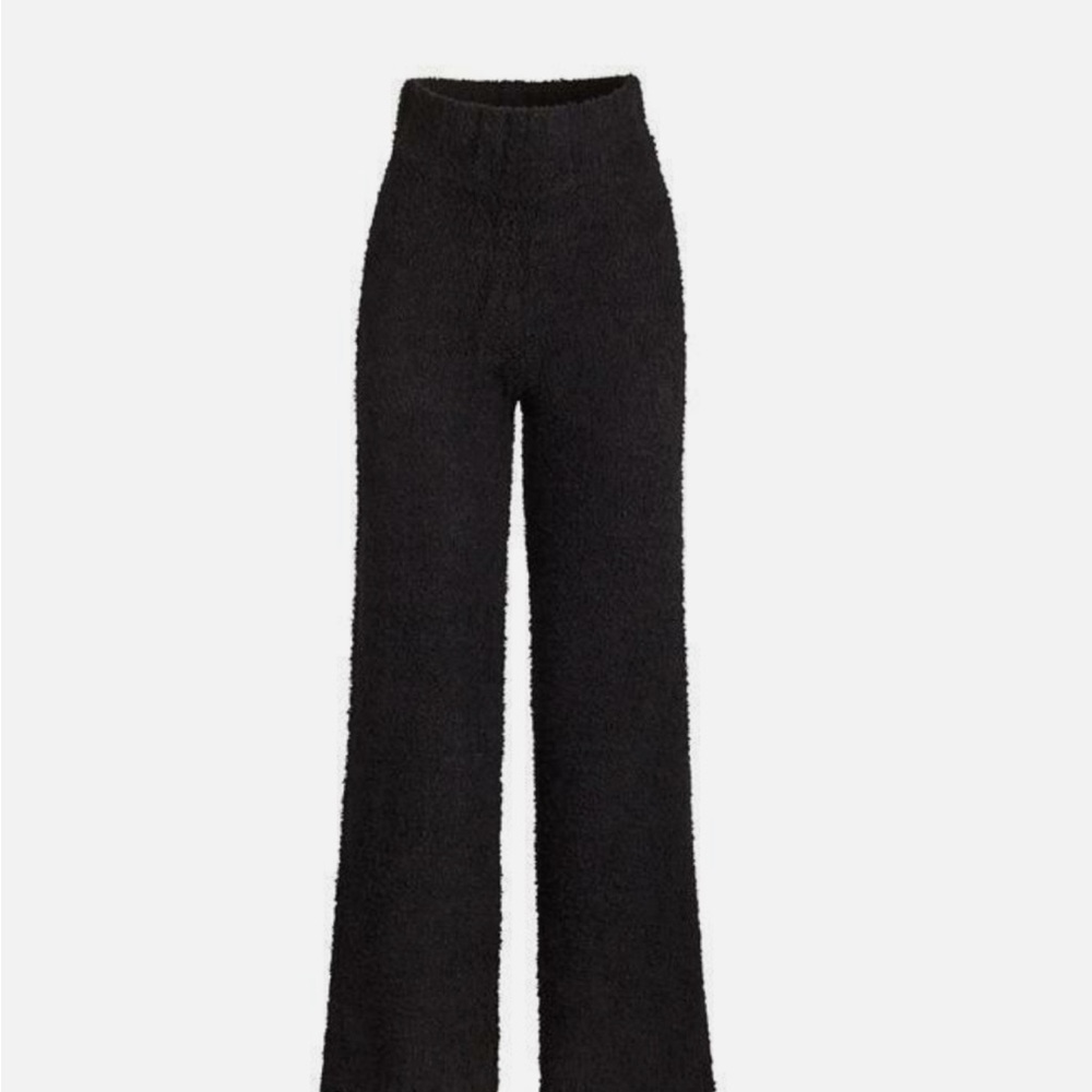 NWT Skims Cozy Knit Pants Black Size 2x 3x